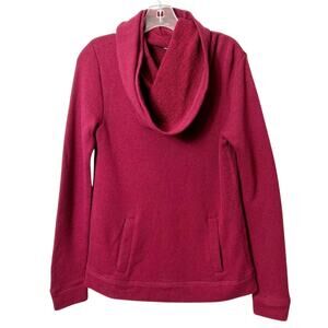 J. CREW COWLNECK RED PULLOVER WOMEN WOOL SWEATER PETITE SIZE MEDIUM BRAND NEW